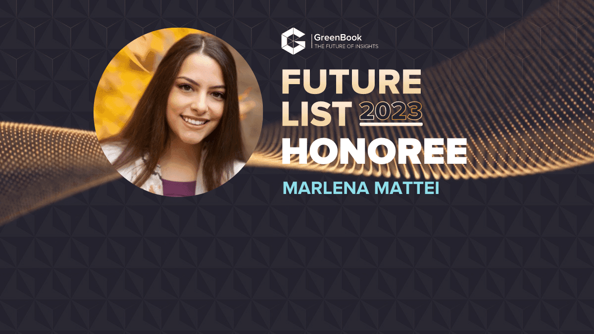 Marlena Mattei, Consumer & Cultural Insights Senior Strategist, 2023 Future List Spotlight