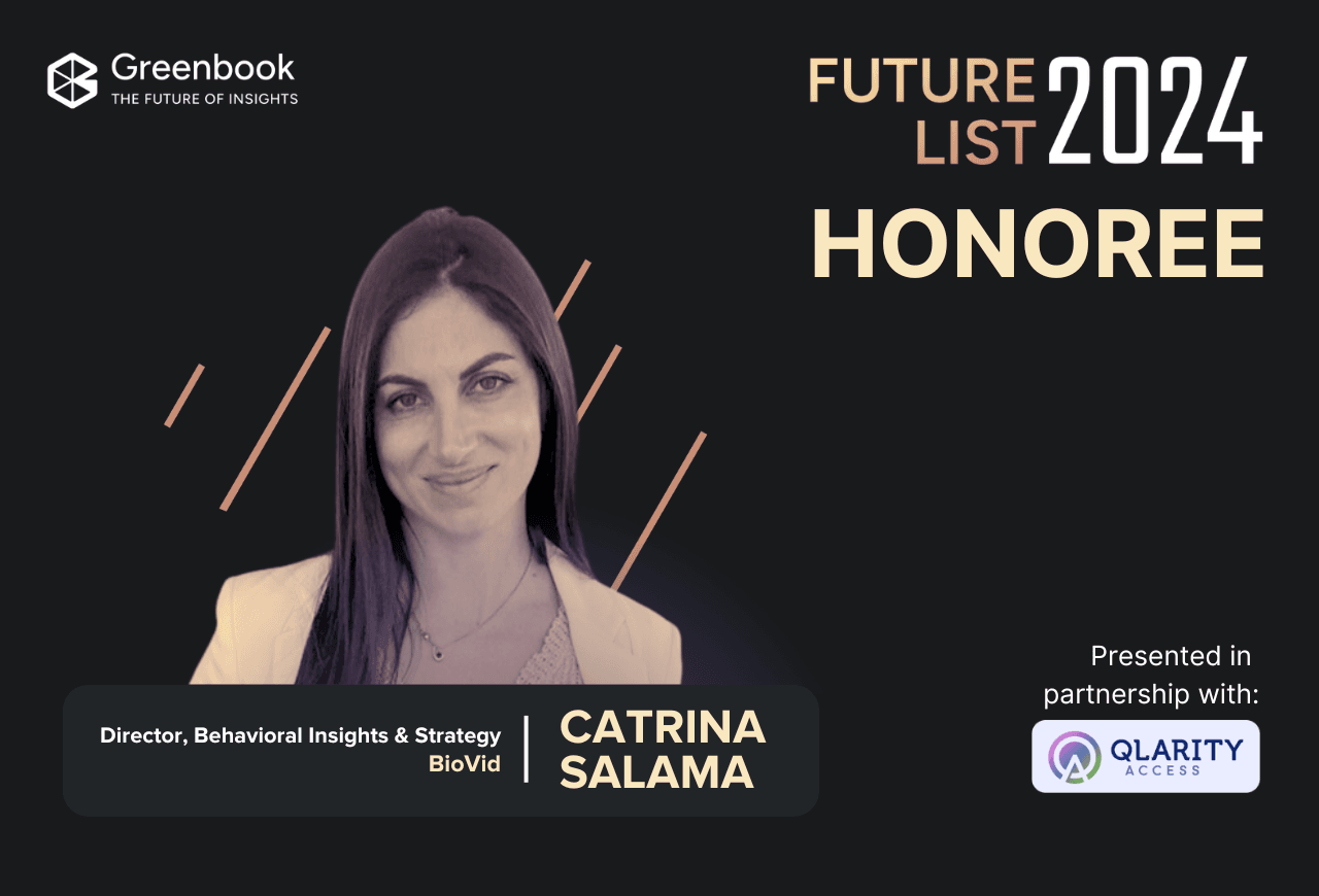 Greenbook Future List Spotlight: Catrina Salama