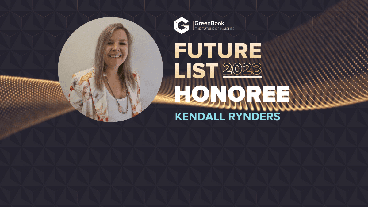 Kendall Rynders, Head of Consulting, 2023 Future List Spotlight