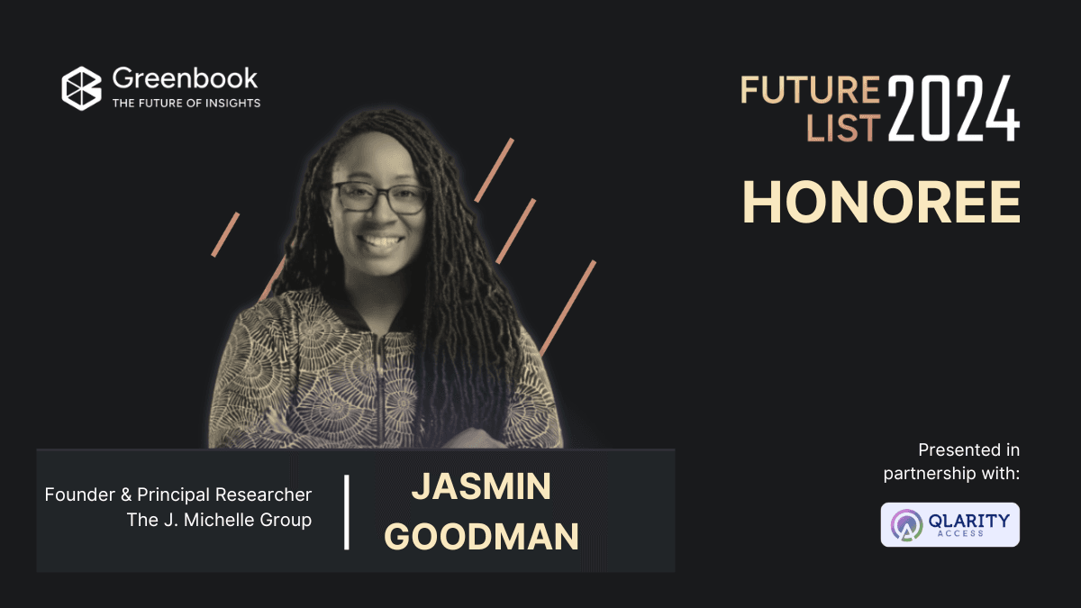 Greenbook Future List Spotlight: Jasmin Goodman                                                                                                                                                                                           