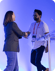 Insight Innovation Competition handshake