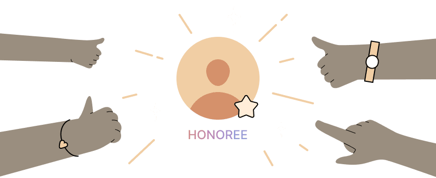 What Honorees receive