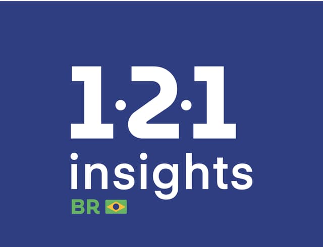 1•2•1 Insights Brazil logo