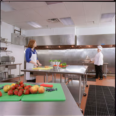 Large Commercial Test Kitchen