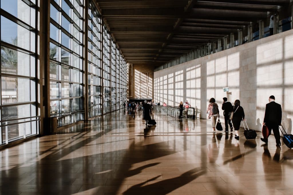Image of airport interior
