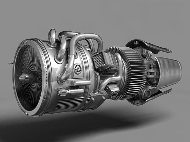 jet engine 08 - graphic