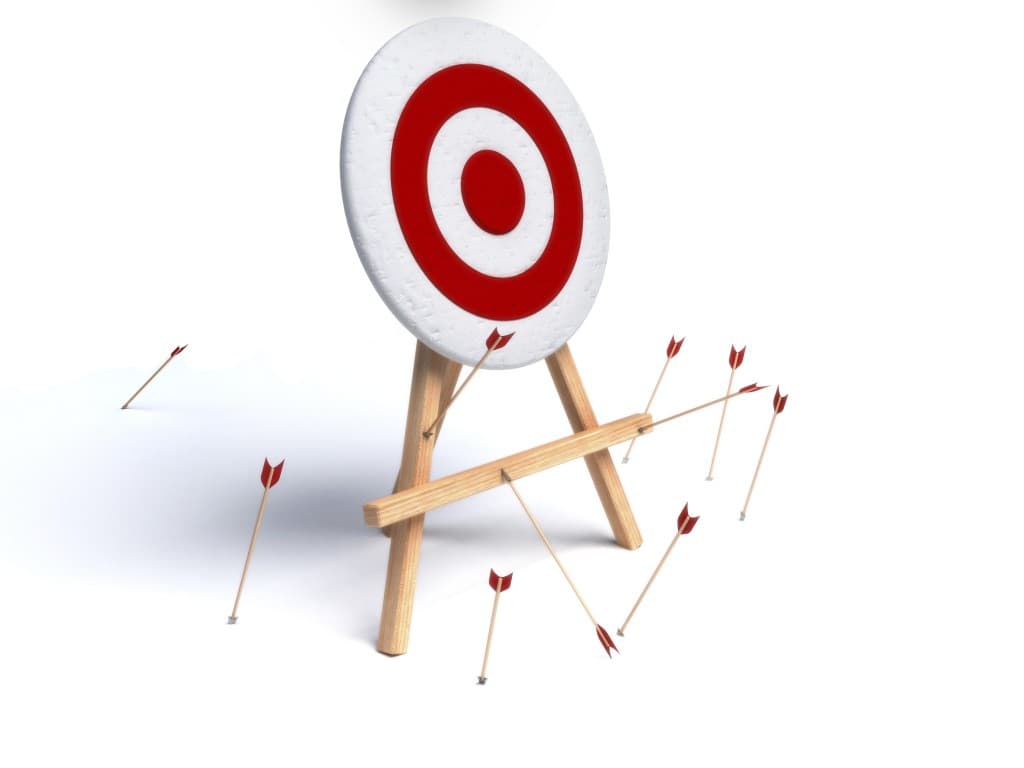 arrows missing target