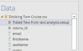 NewVariableTextAnalysis